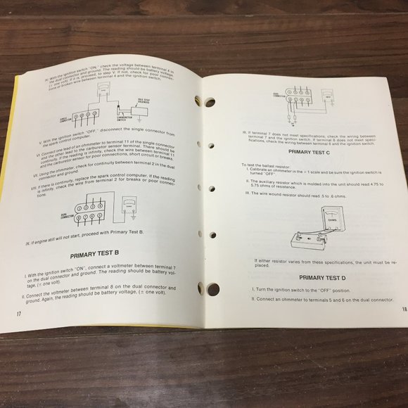 1978 Accel Eliminator Ignition Test Procedures Electronic Ignition Manual AP 318 - Picture 15 of 16